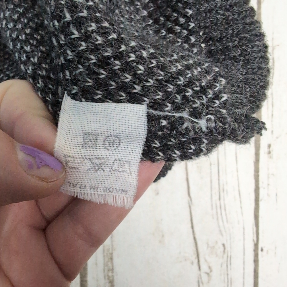 Modango Geometric Dark Neutrals Crewneck Sweater - Picture 5 of 6